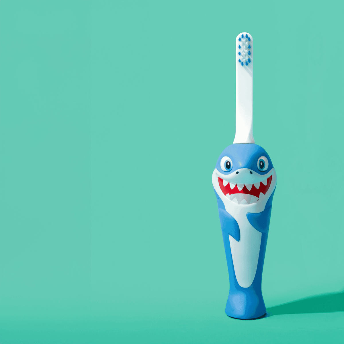 Chompers Shark Kids Toothbrush Bonus Brush Head - ToylandEU™