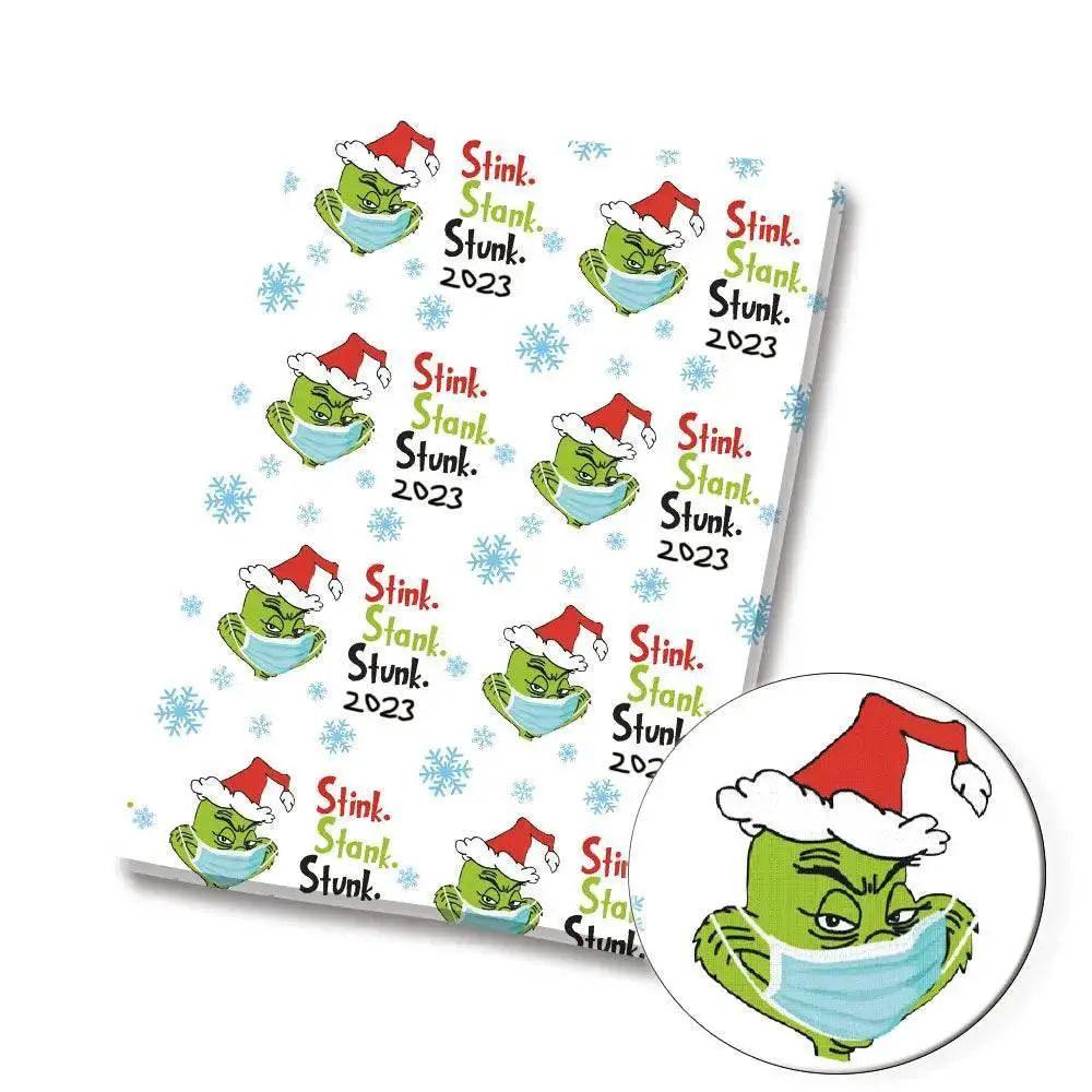 Christmas Fabric 140x50CM Cartoon Cotton Patchwork Tissue - ToylandEU™