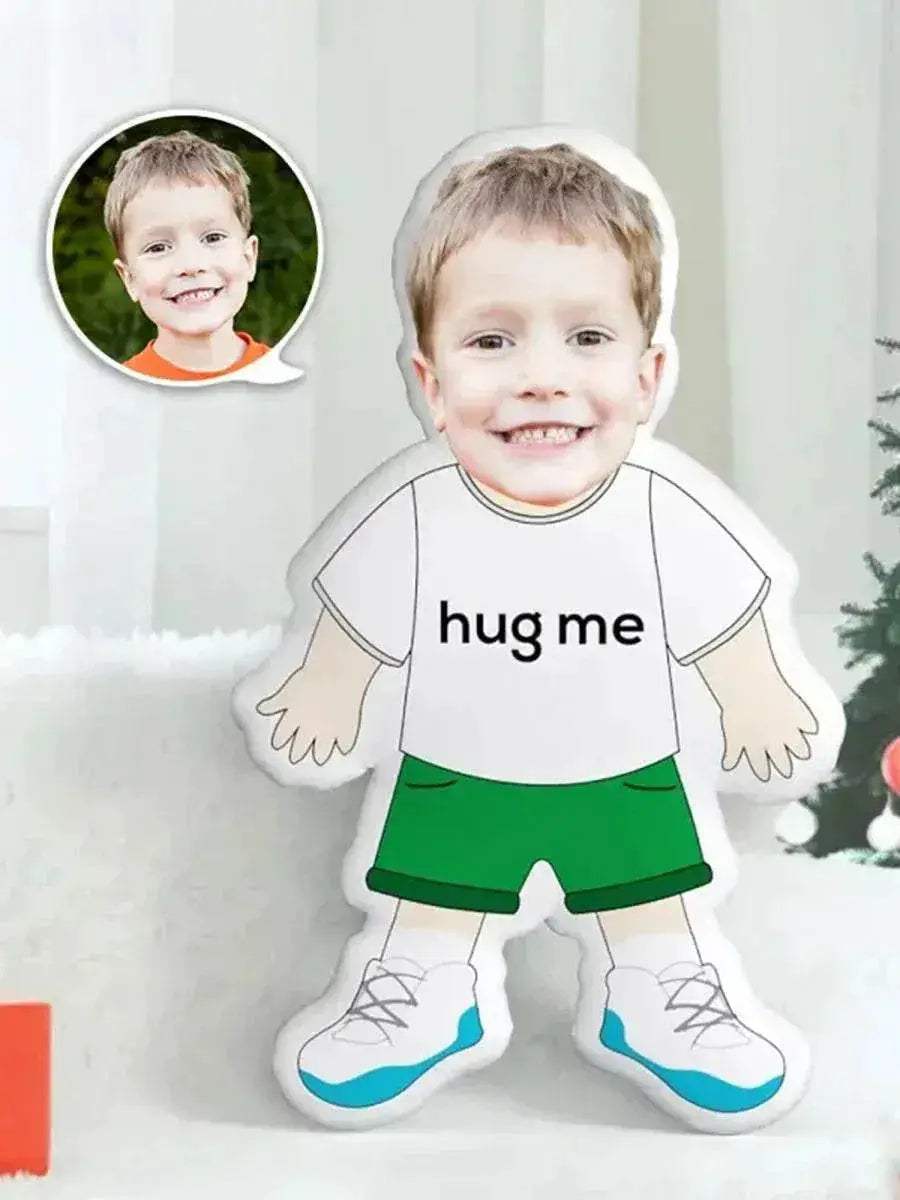 Christmas Gifts Personalized My Face Pillow HUG ME Custom - ToylandEU