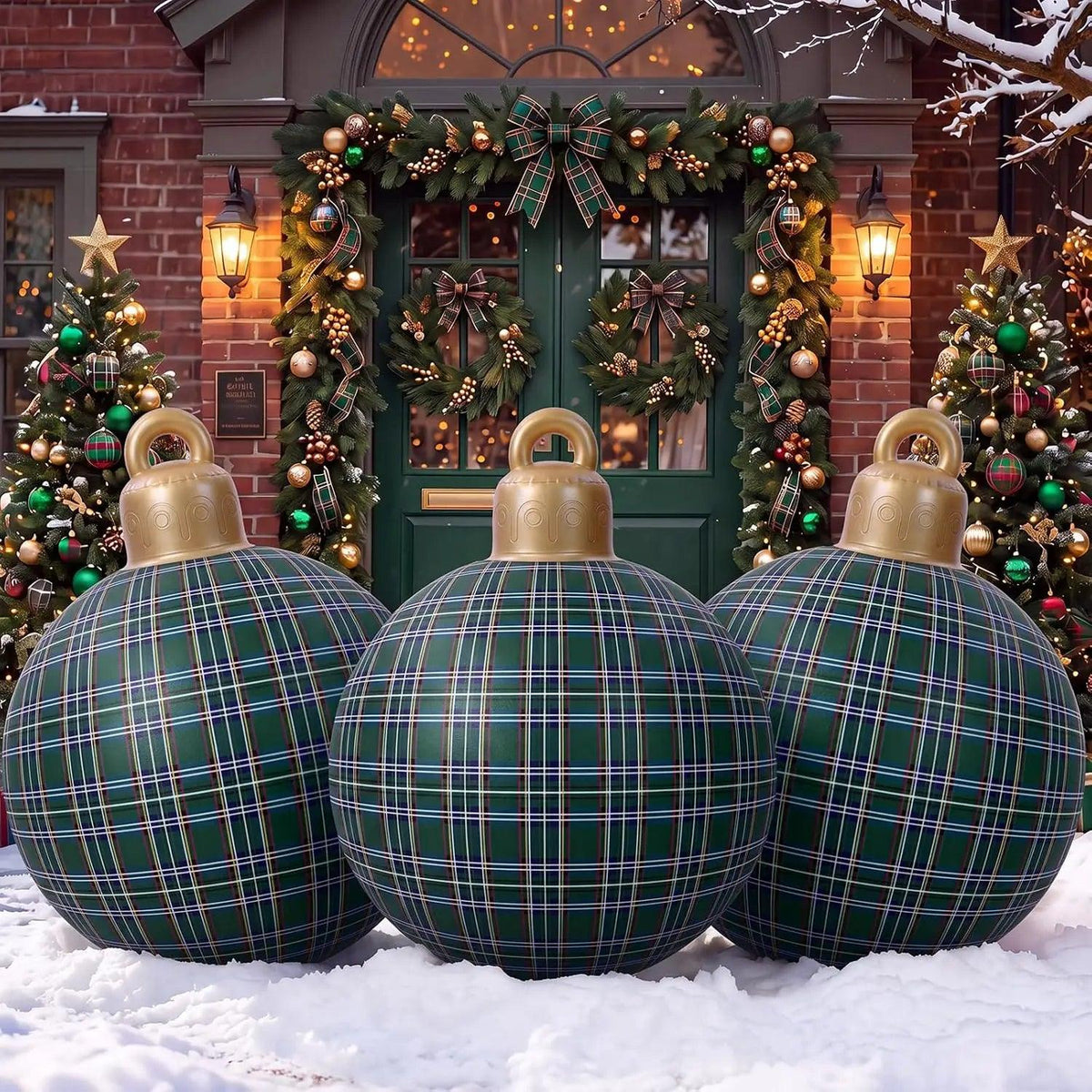 Christmas Inflatable Balls | 32 Inch 3 Pack | Toylandeu™