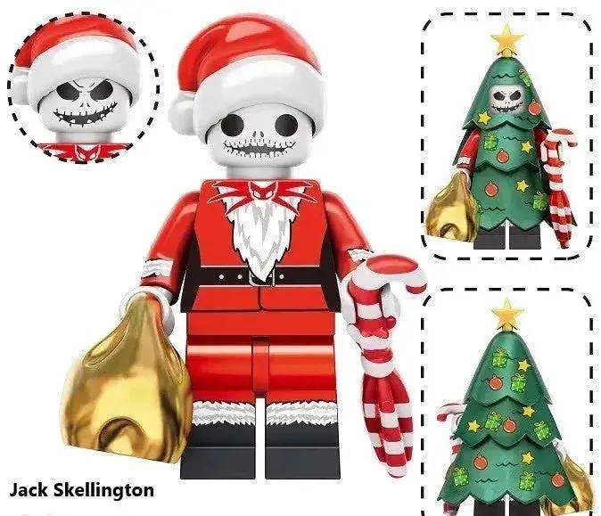 Christmas Jack Skellington Custom Minifigure – The Pumpkin King in Holiday Cheer! - ToylandEU
