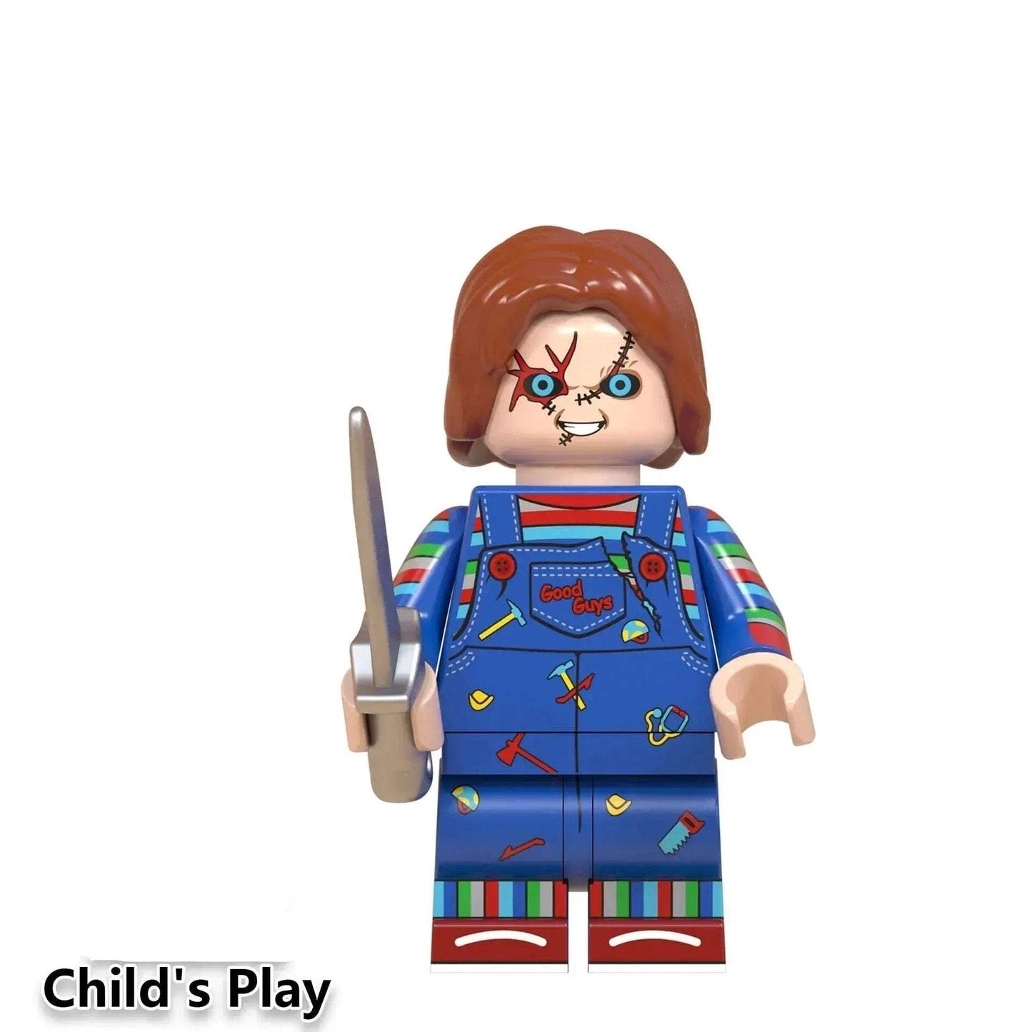 Chucky LEGO Compatible Figure Durable ABS Plastic - ToylandEU