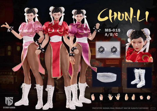 Chun Li Action Figure | MS-015 Pink | Toylandeu™
