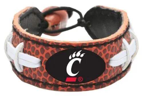 Cincinnati Bearcats Leather Bracelet Classic Football Bead - ToylandEU™