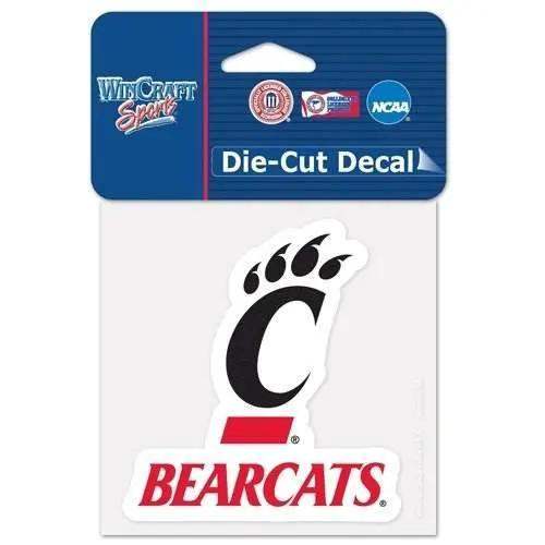 Cincinnati Bearcats Vinyl Decal 4x4 Perfect Cut Color - ToylandEU™