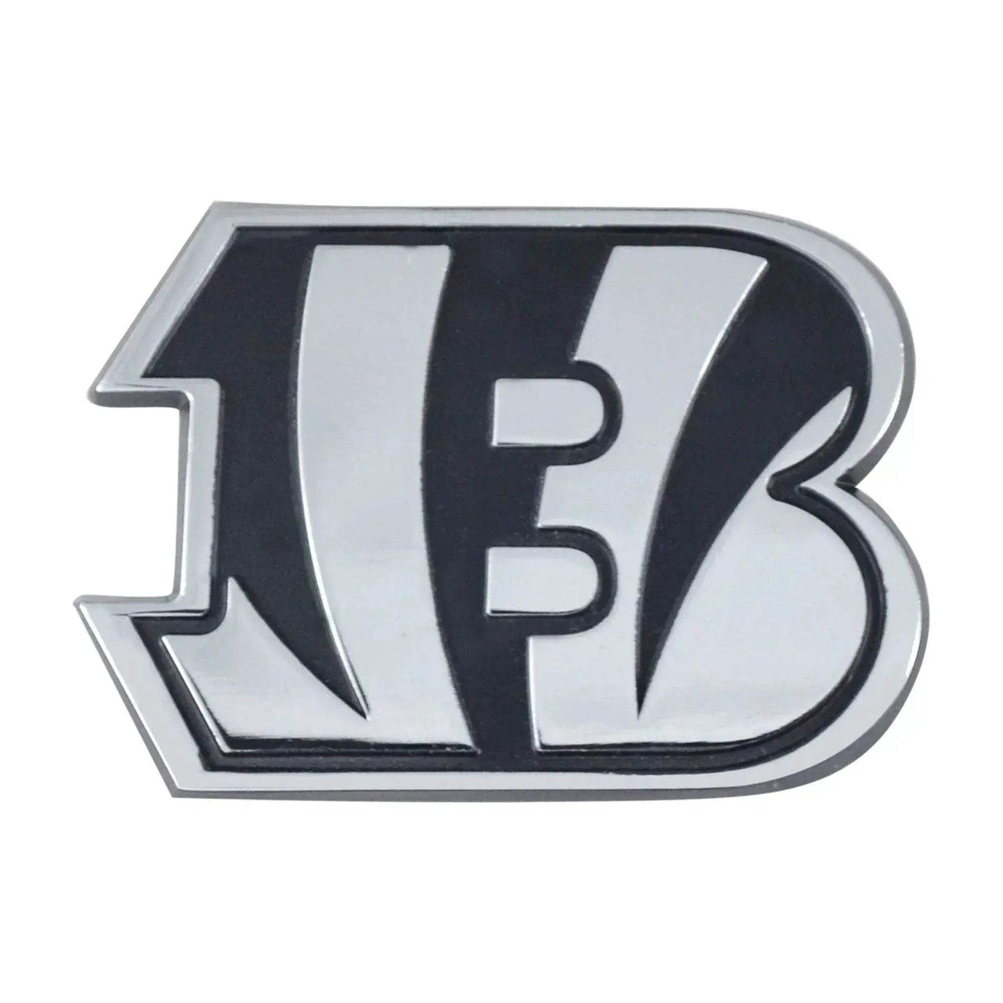 Cincinnati Bengals Auto Emblem Premium Chrome Metal 3D Logo - ToylandEU™