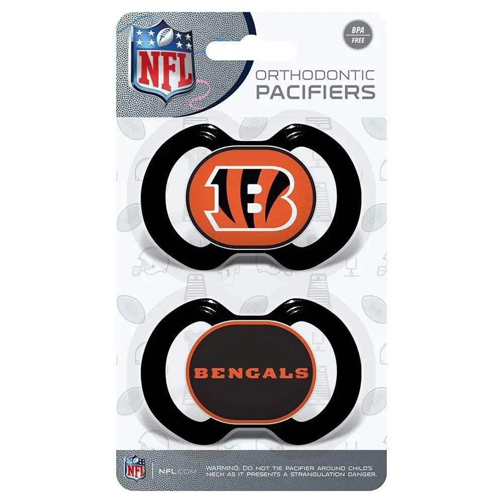 Cincinnati Bengals Pacifier 2 Pack Officially Licensed - ToylandEU™