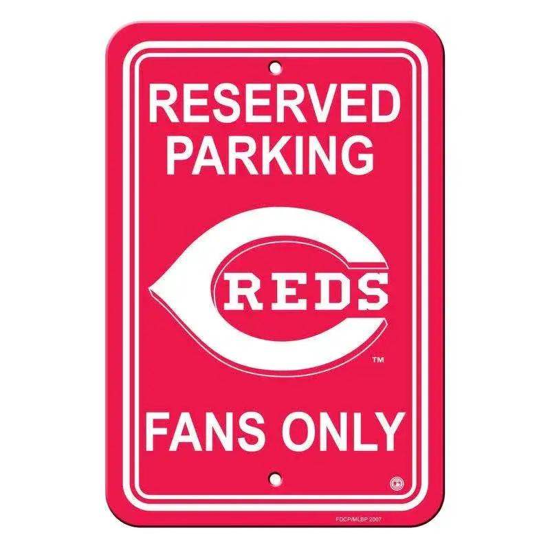 Cincinnati Reds 12x18 Plastic Reserved Parking Sign CO - ToylandEU™