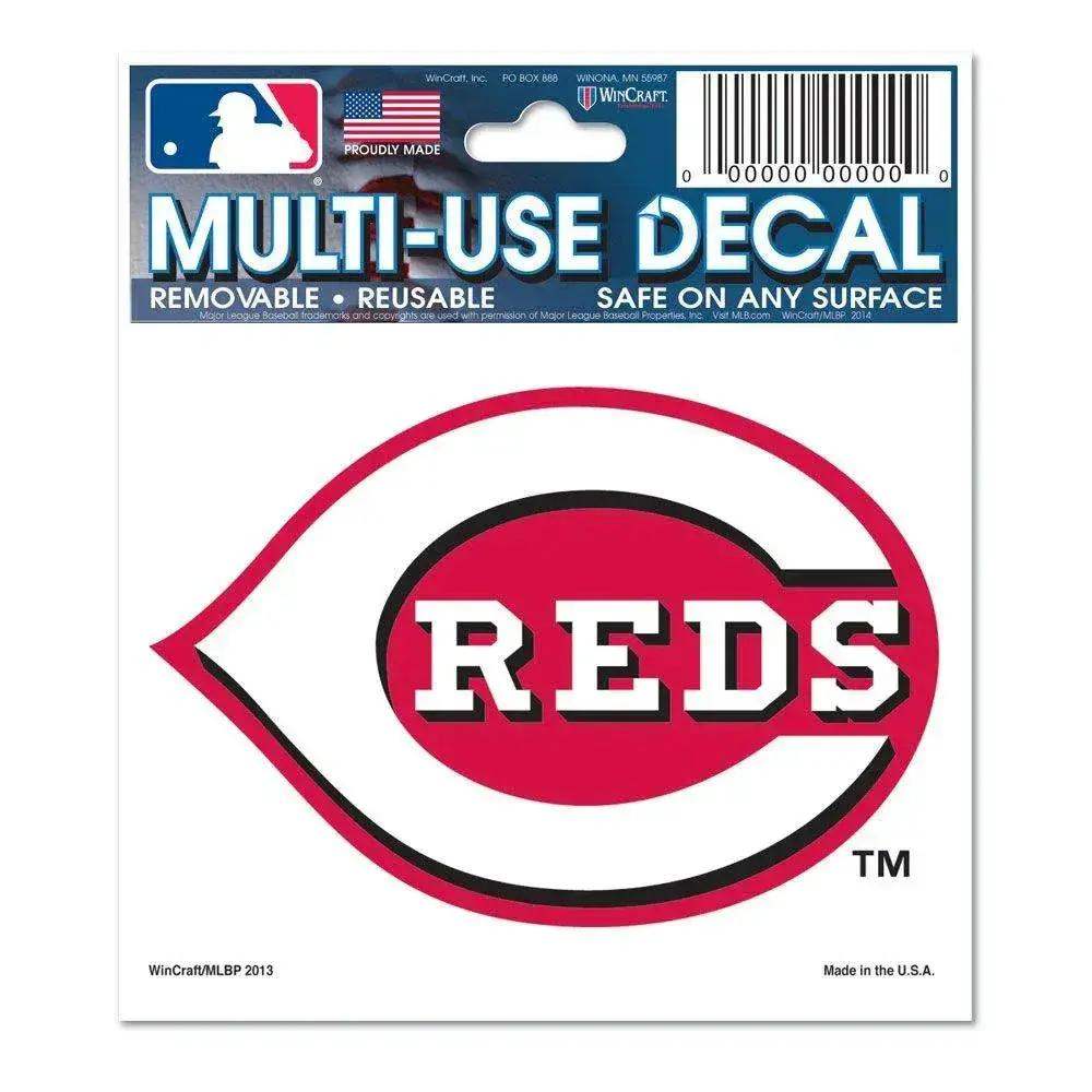 Cincinnati Reds 3x4 Multi Use Decal Outdoor Vinyl USA - ToylandEU™