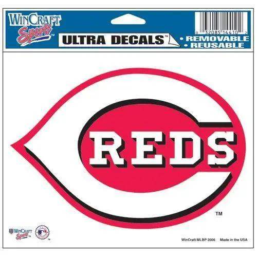 Cincinnati Reds Decal 5x6 Ultra Color - ToylandEU™