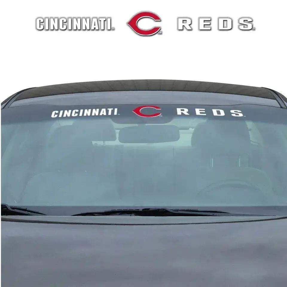 Cincinnati Reds Windshield Decal 35in X 4in Universal Fit - ToylandEU™