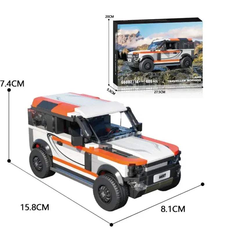 City Off Road Vehicle Lego Compatible Educational Blocks Kit - ToylandEU