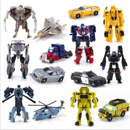 Classic 7-10CM Adaptable Plastic Robot Car Toy for Kids - Fun & Durable - ToylandEU