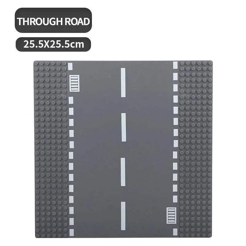 Classic Building Block Base Plate City View Traffic Road Figures Bricks Kids Gifts - ToylandEU