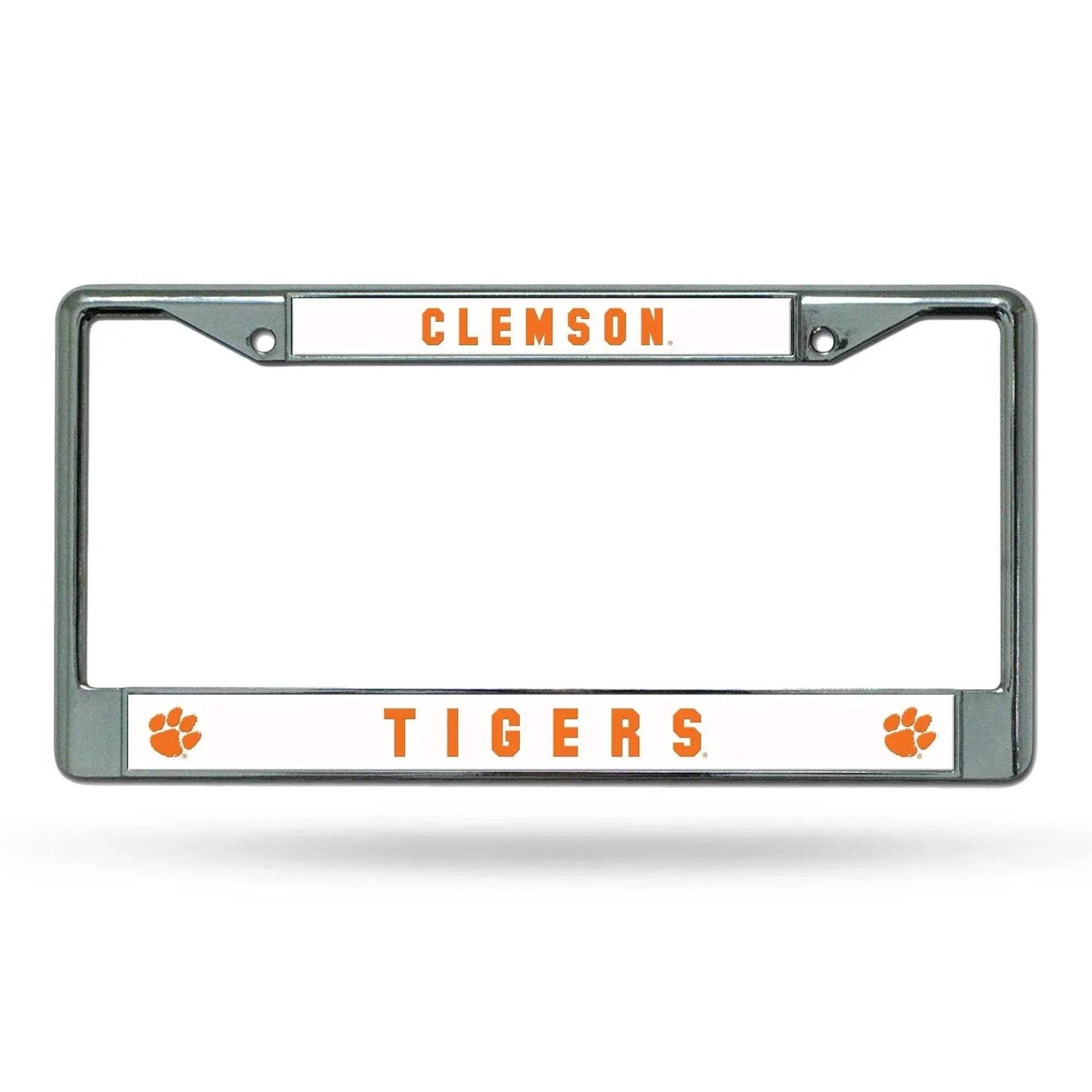 Clemson Tigers Chrome License Plate Frame Laser Cut Acrylic - ToylandEU™