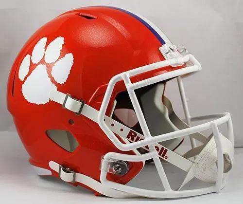 Clemson Tigers Deluxe Replica Speed Helmet Display Piece - ToylandEU™
