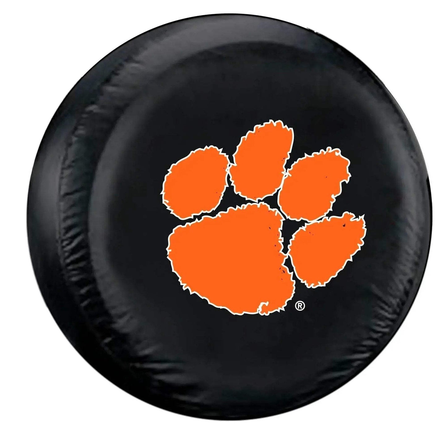 Clemson Tigers Spare Tire Cover Large Size Black CO - ToylandEU™
