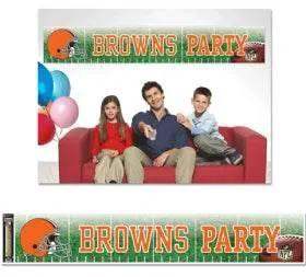 Cleveland Browns 12x65 Party Banner Officially Licensed - ToylandEU™