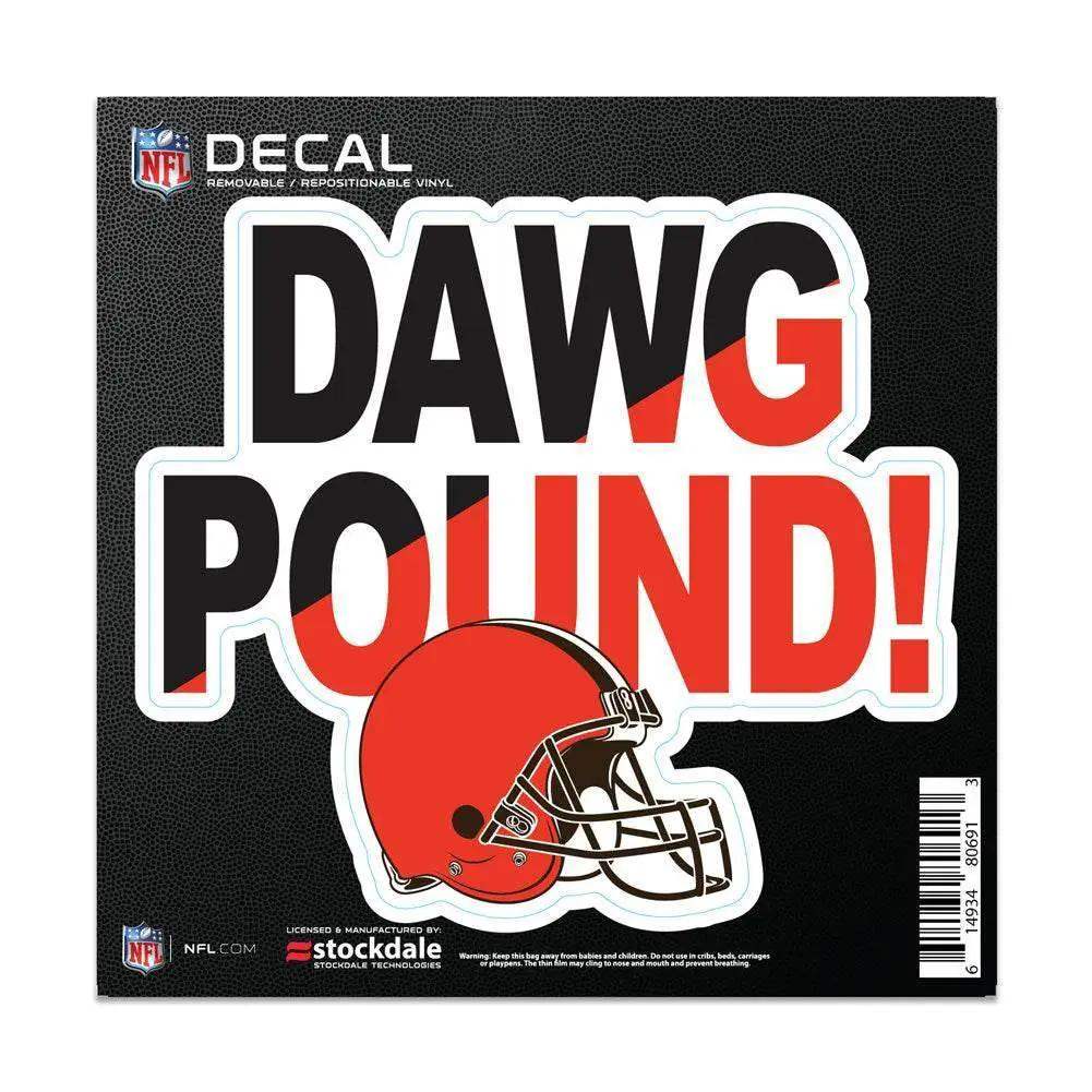 Cleveland Browns All Surface Vinyl Decal Slogan 6x6 Sticker - ToylandEU™