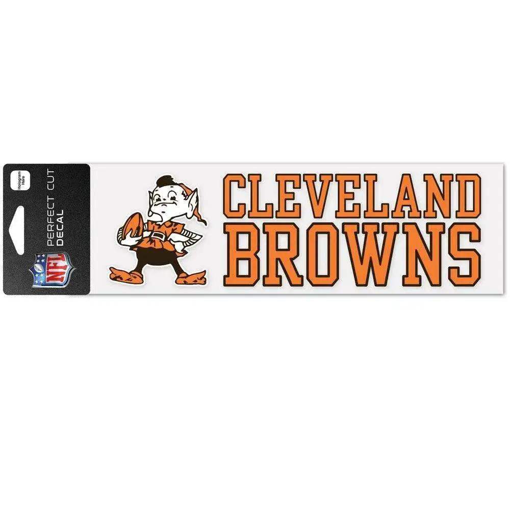 Cleveland Browns Decal 3x10 Perfect Cut Wordmark Color - ToylandEU™