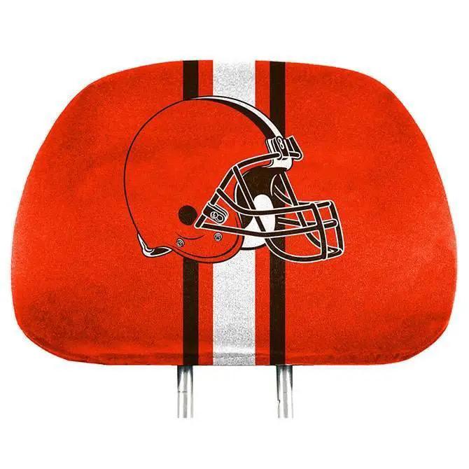 Cleveland Browns Headrest Covers Full Color Printed - ToylandEU™