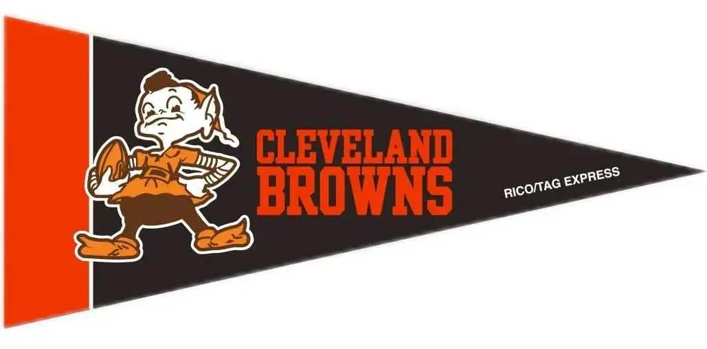 Cleveland Browns Mini Pennant Set 8 Piece Rico Industries - ToylandEU™