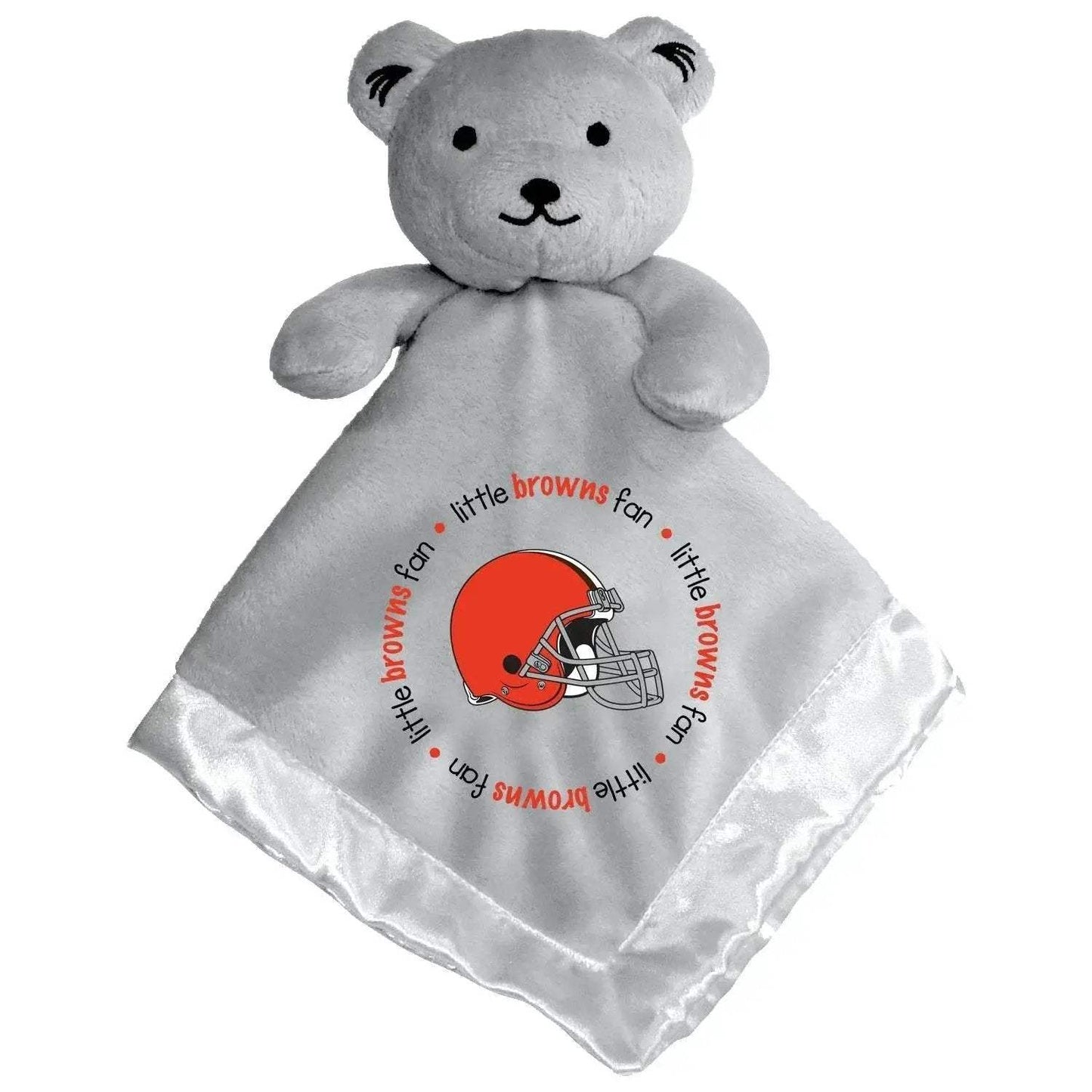 Cleveland Browns Security Plush Bear Gray Satin Lining - ToylandEU