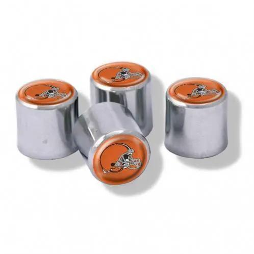 Cleveland Browns Valve Stem Caps Set of 4 Universal Fit - ToylandEU™