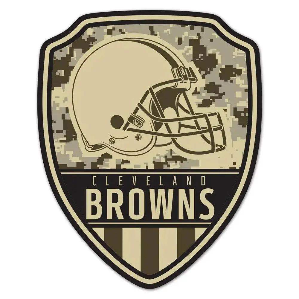 Cleveland Browns Wood Shield Sign 11x14 Indoor Decor - ToylandEU™