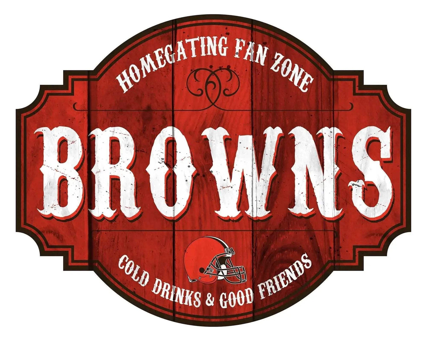 Cleveland Browns Wood Tavern Sign 12 Inch Homegating - ToylandEU™
