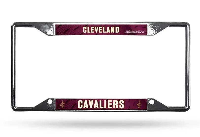 Cleveland Cavaliers License Plate Frame Chrome EZ View - ToylandEU™