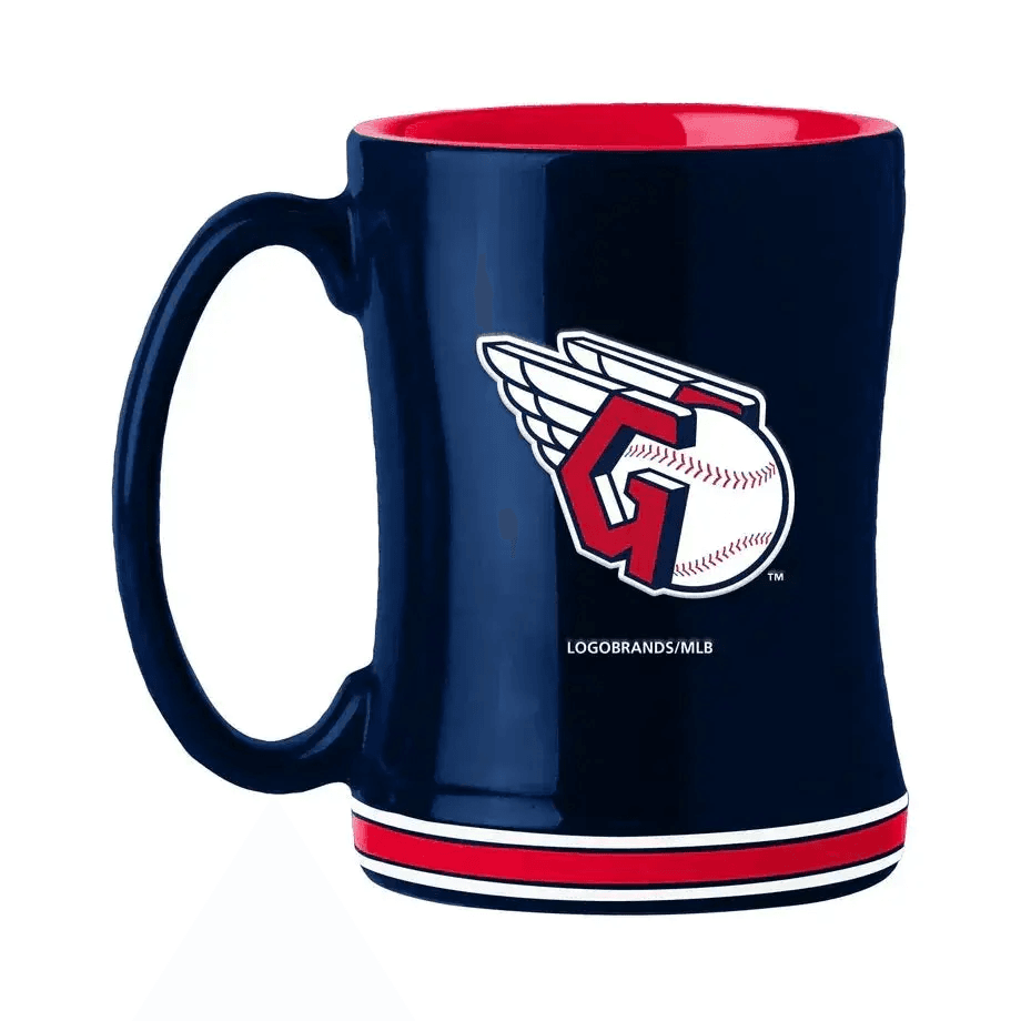 Cleveland Guardians 14oz Sculpted Relief Team Color Mug - ToylandEU™