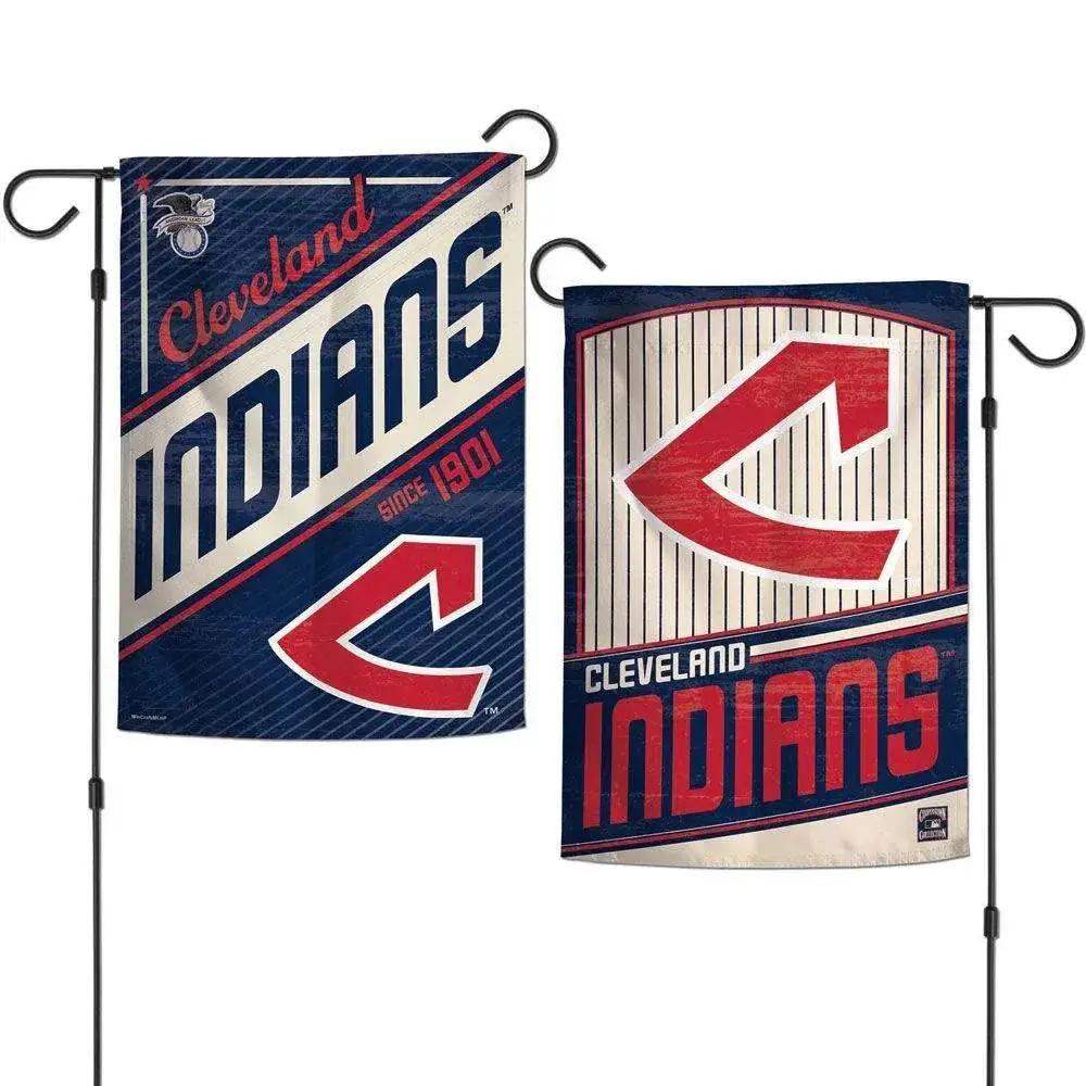 Cleveland Guardians Garden Flag 12x18 2 Sided Cooperstown - ToylandEU™