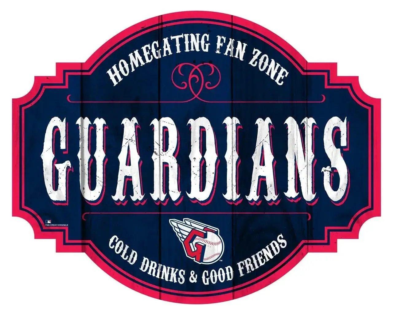 Cleveland Guardians Wood Sign 12 Inch Homegating Tavern - ToylandEU™