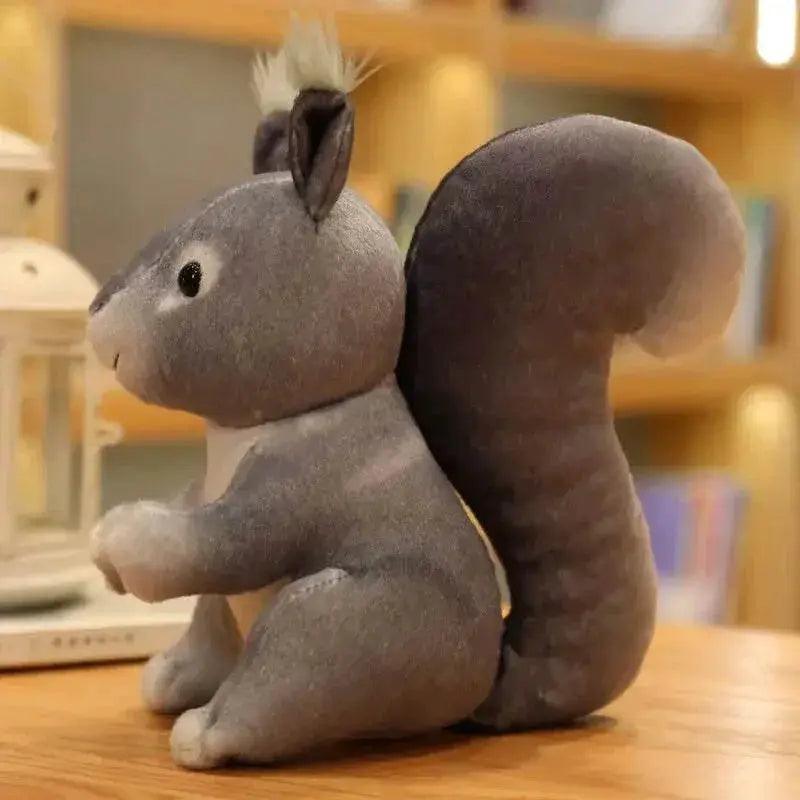 Clever Squirrel Plush Toy 25cm Toyland EU - ToylandEU™