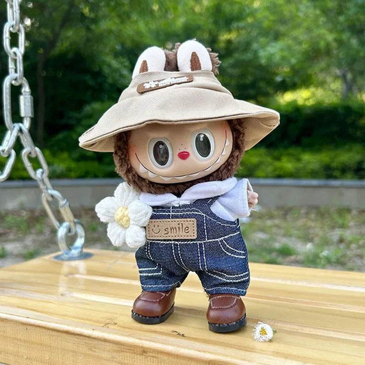 Clothes Only 17cm Blind Box Labubu Baby Clothes Keychain - ToylandEU