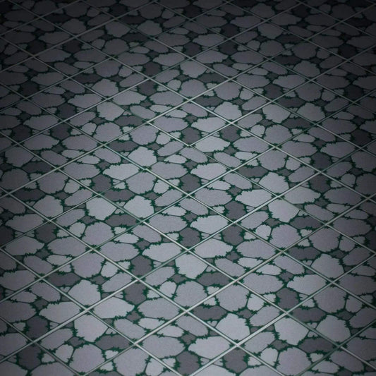 LEGO Cobblestone Flooring Tile With Plant Overgrowth - ToylandEU
