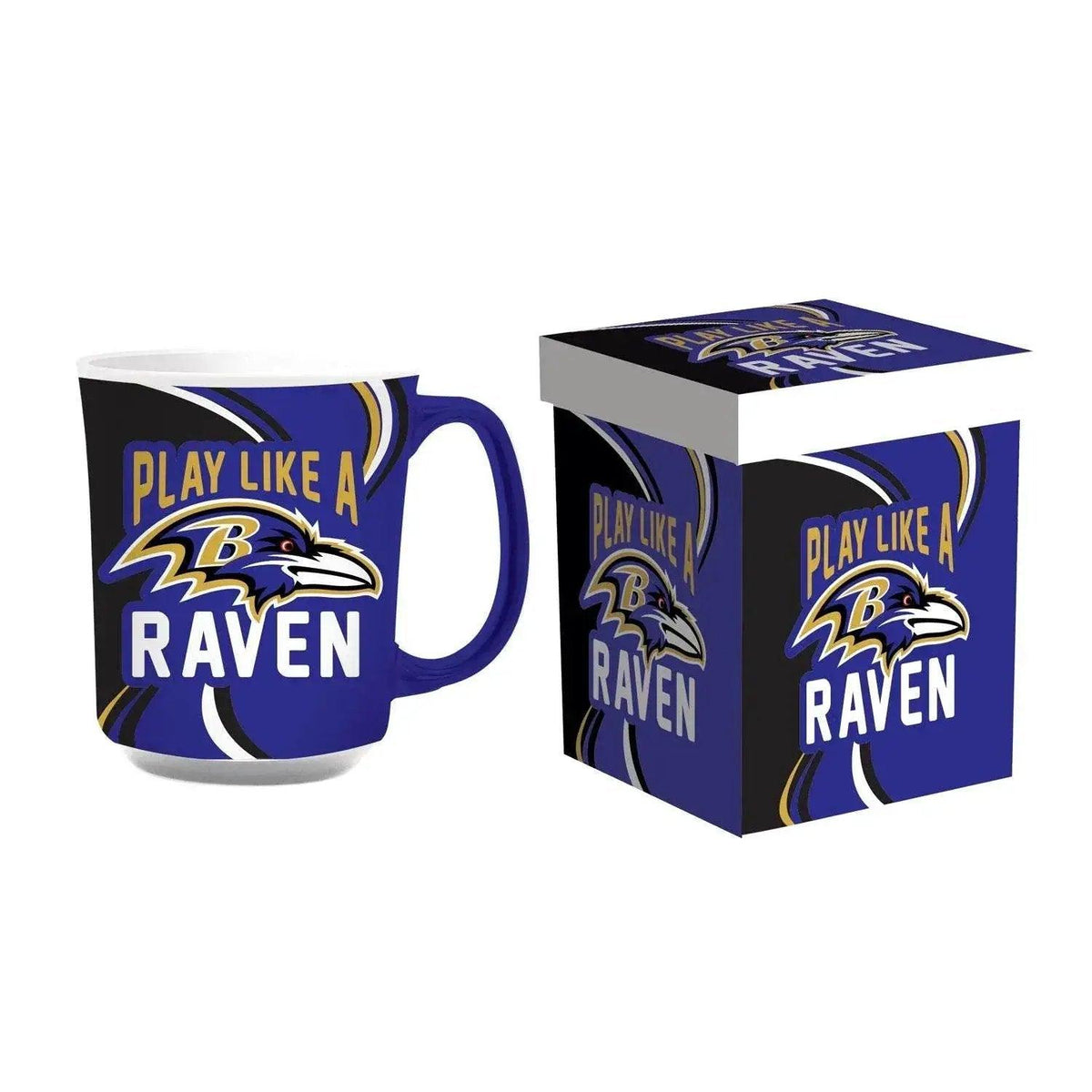 Baltimore Ravens 14oz Ceramic Coffee Mug With Matching Box - ToylandEU™