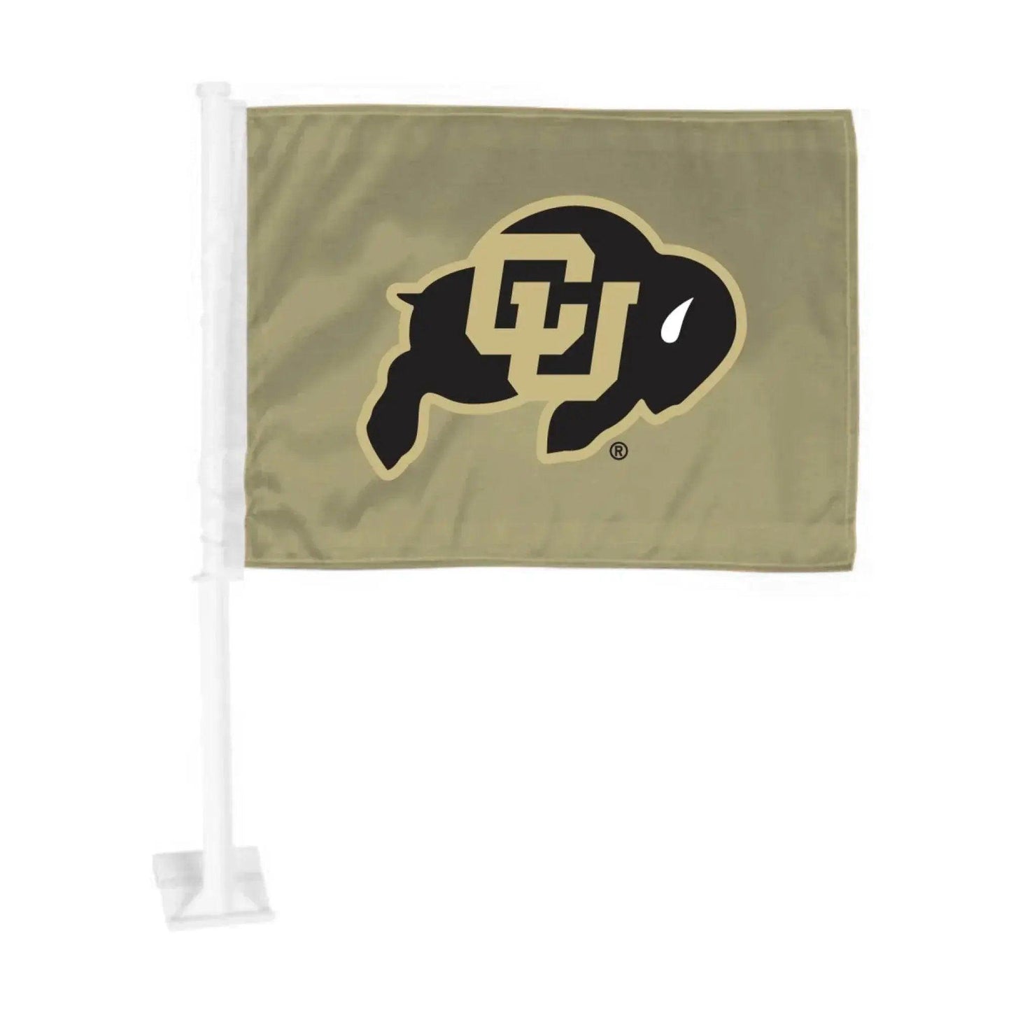 Colorado Buffaloes Car Flag Primary Logo Nylon Clip - ToylandEU™