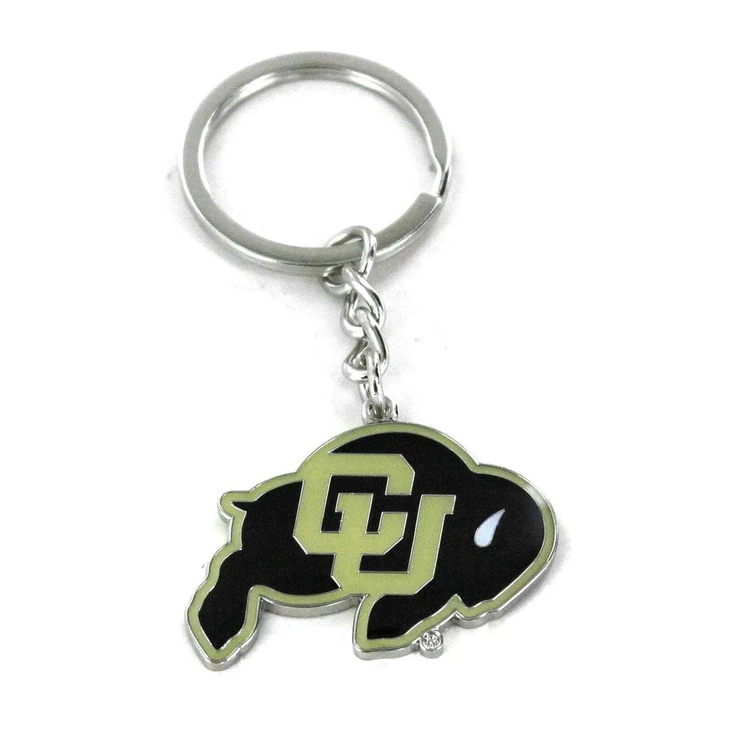 Colorado Buffaloes Logo Keychain Durable Metal Ring - ToylandEU™
