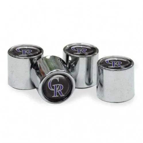 Colorado Rockies Logo Valve Stem Caps Set of Four Universal - ToylandEU™