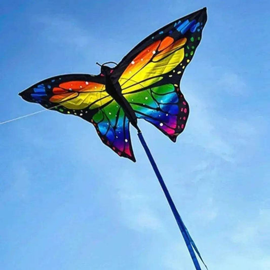 Colorful Butterfly Kite 1.45m for Outdoor Fun - ToylandEU™