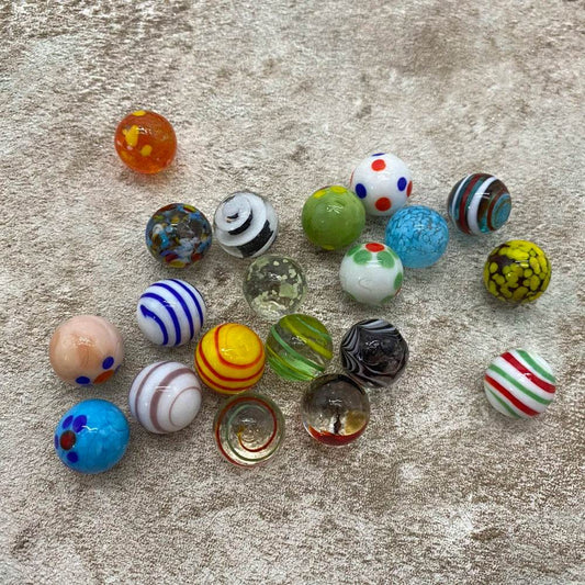 Colorful Crystal Glass Marbles for Chinese Checkers & Home Decor Set - ToylandEU