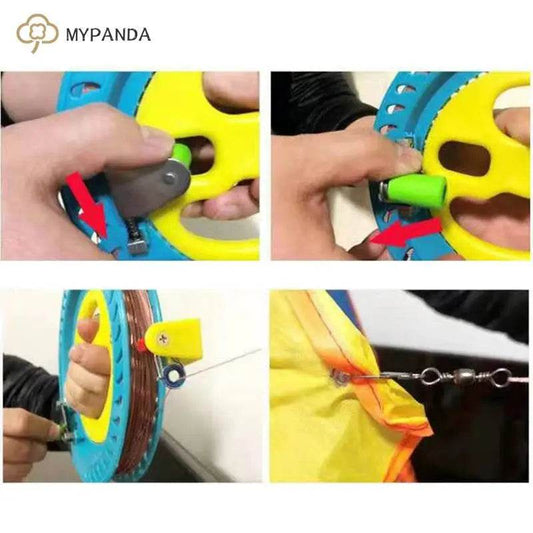 Colorful Handmade Children's Bat Kite with Long Tail - Easy Flying Fun! - ToylandEU