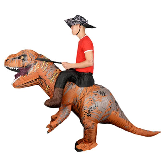 Colorful Mascot Costume Ride On Dinosaur For All Ages - ToylandEU