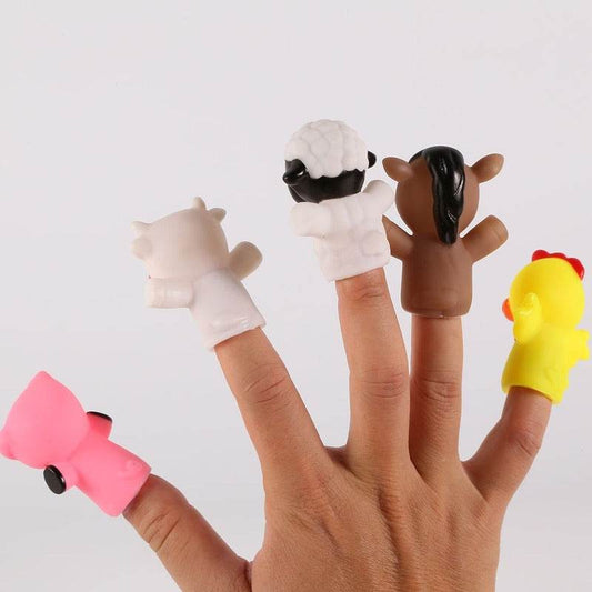Colorful Mini Animal Finger Puppets - Fun Educational Play Set - ToylandEU