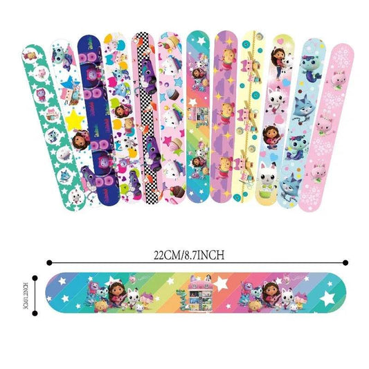 Colorful PVC Bracelet Set with Cartoon Characters for Children and Fun Gift Ideas - ToylandEU