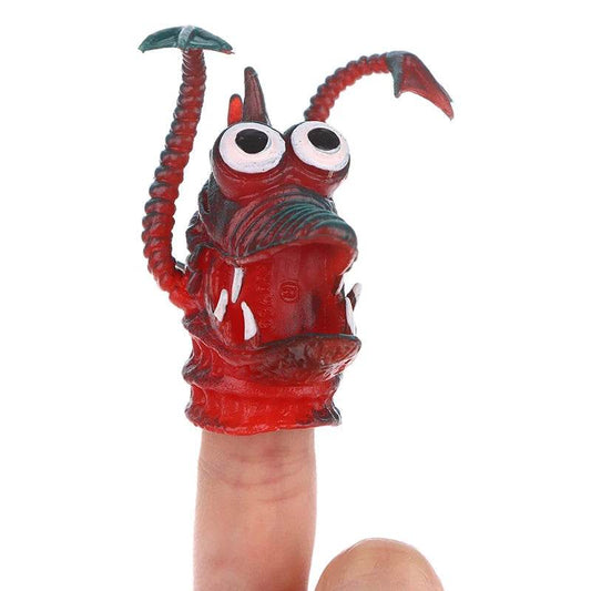 Colorful PVC Monster Finger Puppets for Kids' Party Fun - ToylandEU