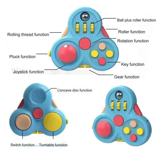 Colorful Rainbow Finish Hand Spinner Toy Toyland EU - ToylandEU™