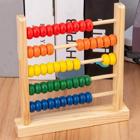Colorful Wooden Abacus Toy for Kids - Fun Math Learning Tool 3-6 Years - ToylandEU